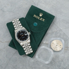 Rolex Datejust 36 Nero Jubilee 16234 Royal Black Onyx - Doppio Quadrante